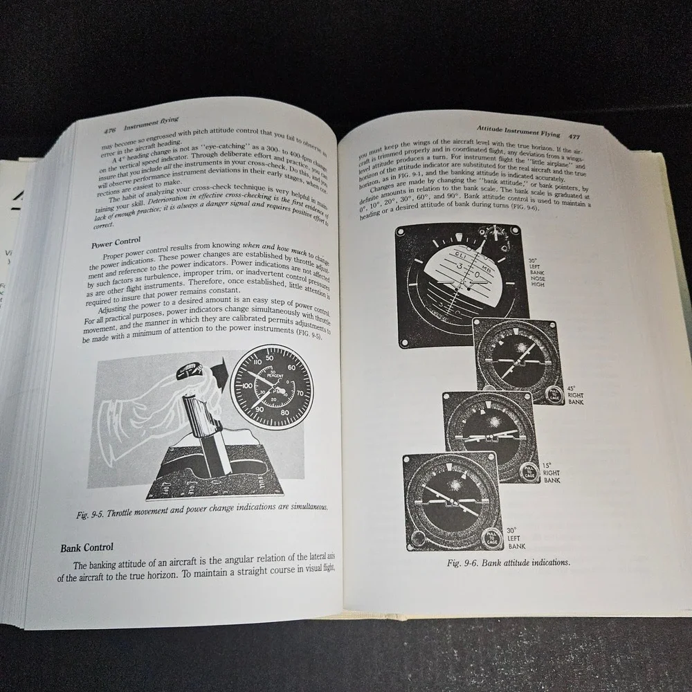 Van Sickle's Modern Airmanship 6th Edition Edited by John F Welch‎ HCDJ GOOD